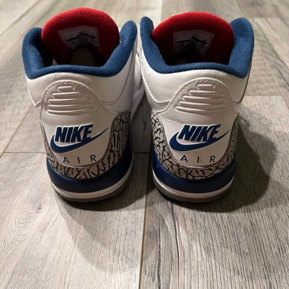 Air Jordan 3 True Blue Size 6w (Men's 4.5) - Picture 3 of 3